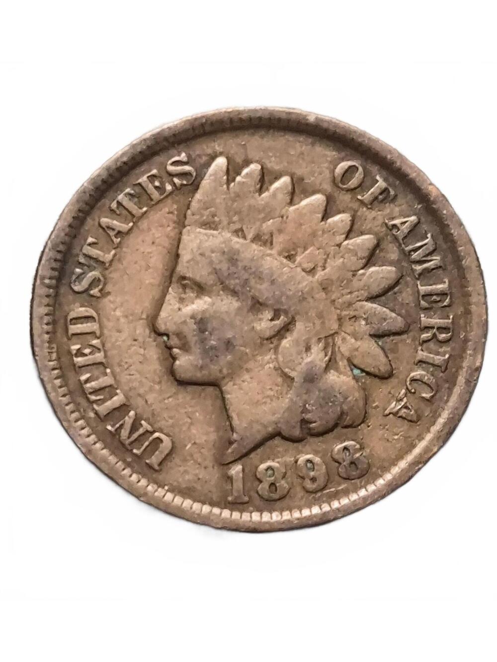 1898 Indian Head Penny #198